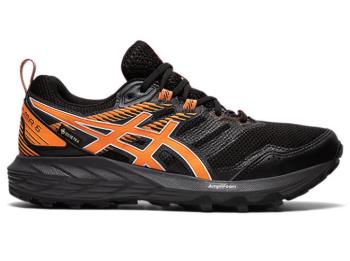 Asics Dam Trailskor GEL-SONOMA 6 G-TX Svarta/Orange